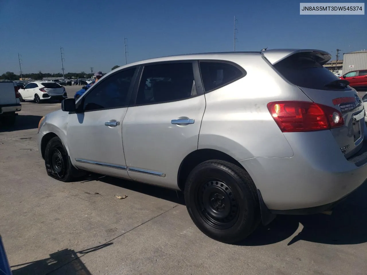 2013 Nissan Rogue S VIN: JN8AS5MT3DW545374 Lot: 78070424