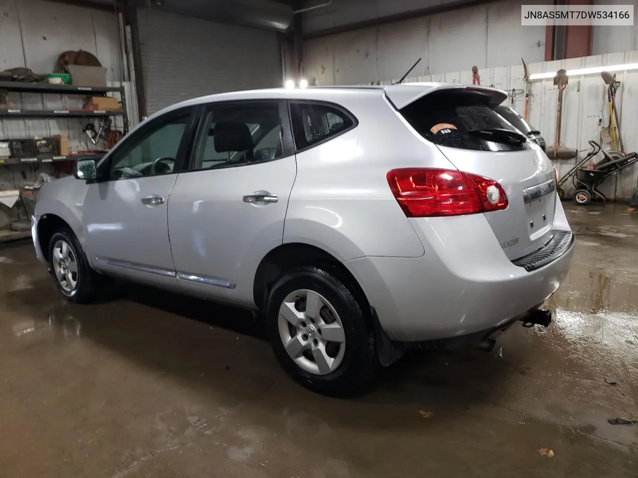 2013 Nissan Rogue S VIN: JN8AS5MT7DW534166 Lot: 78142684