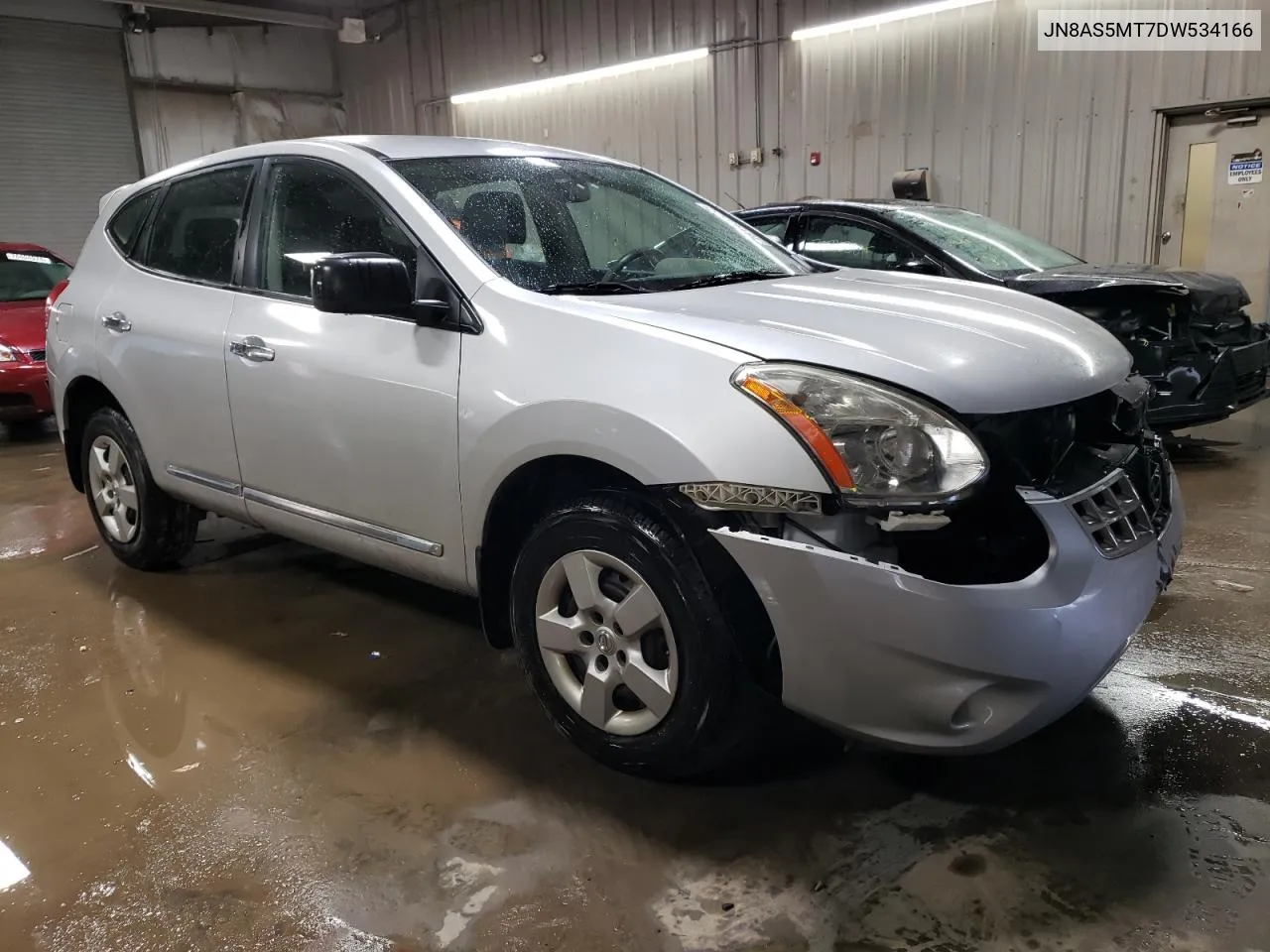 2013 Nissan Rogue S VIN: JN8AS5MT7DW534166 Lot: 78142684