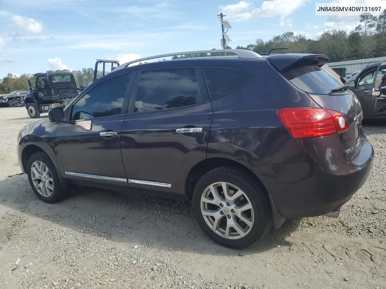 2013 Nissan Rogue S VIN: JN8AS5MV4DW131697 Lot: 78312934