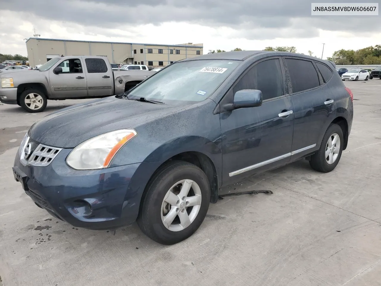 2013 Nissan Rogue S VIN: JN8AS5MV8DW606607 Lot: 78478814