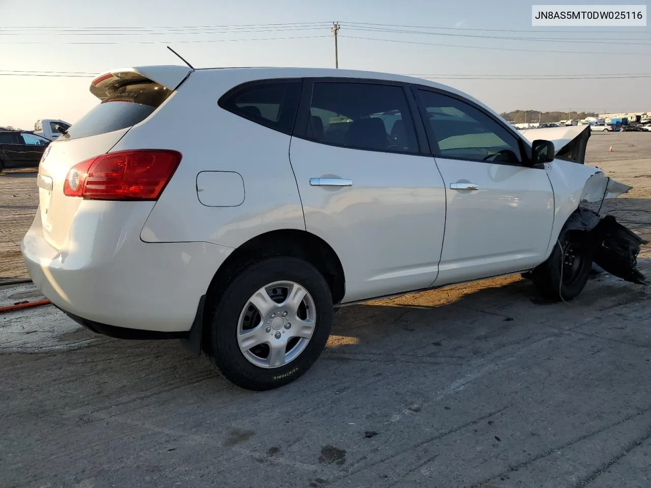 2013 Nissan Rogue S VIN: JN8AS5MT0DW025116 Lot: 78497364