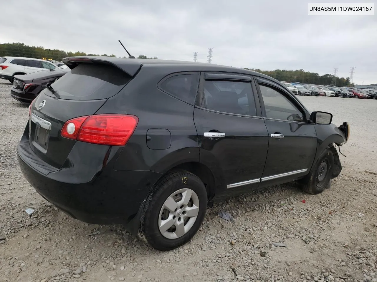 2013 Nissan Rogue S VIN: JN8AS5MT1DW024167 Lot: 78532804