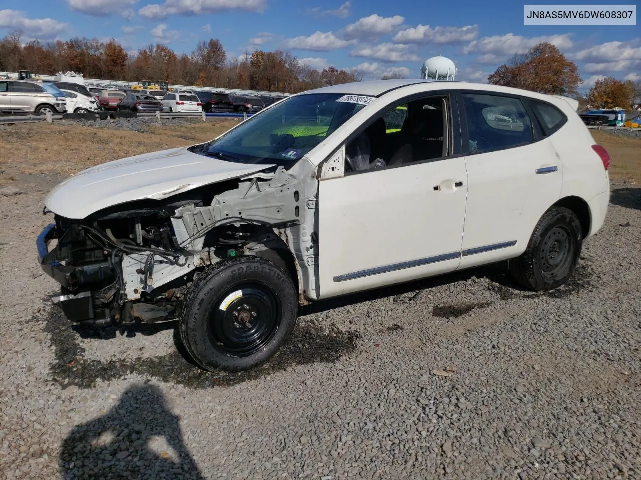 2013 Nissan Rogue S VIN: JN8AS5MV6DW608307 Lot: 78678074