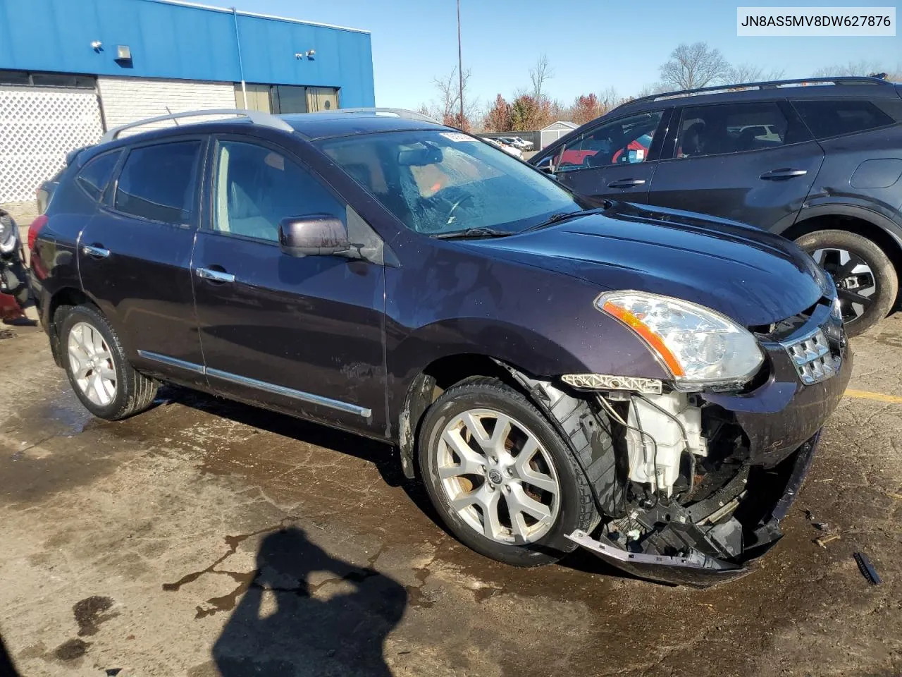 2013 Nissan Rogue S VIN: JN8AS5MV8DW627876 Lot: 79197324