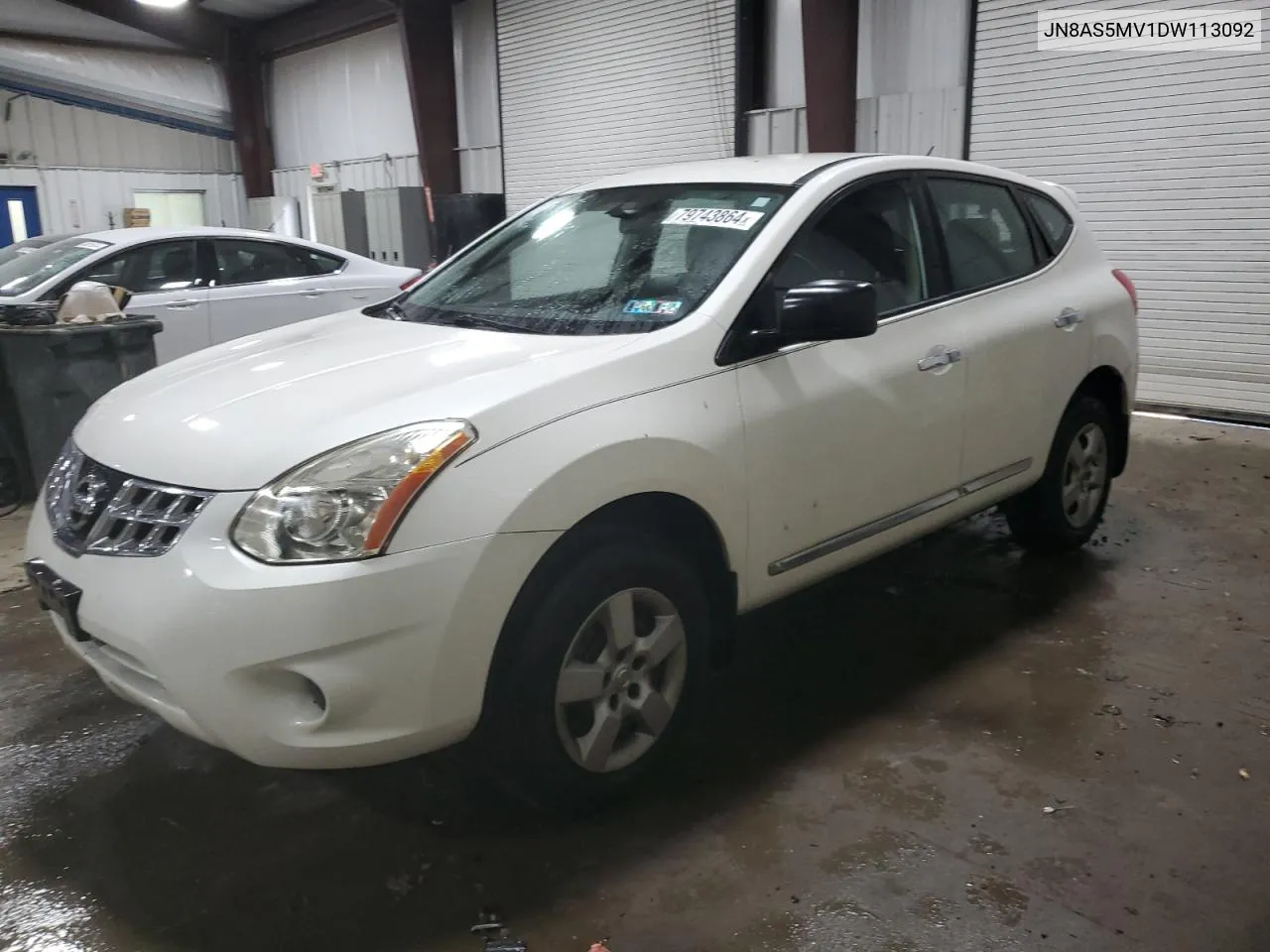 2013 Nissan Rogue S VIN: JN8AS5MV1DW113092 Lot: 79743864