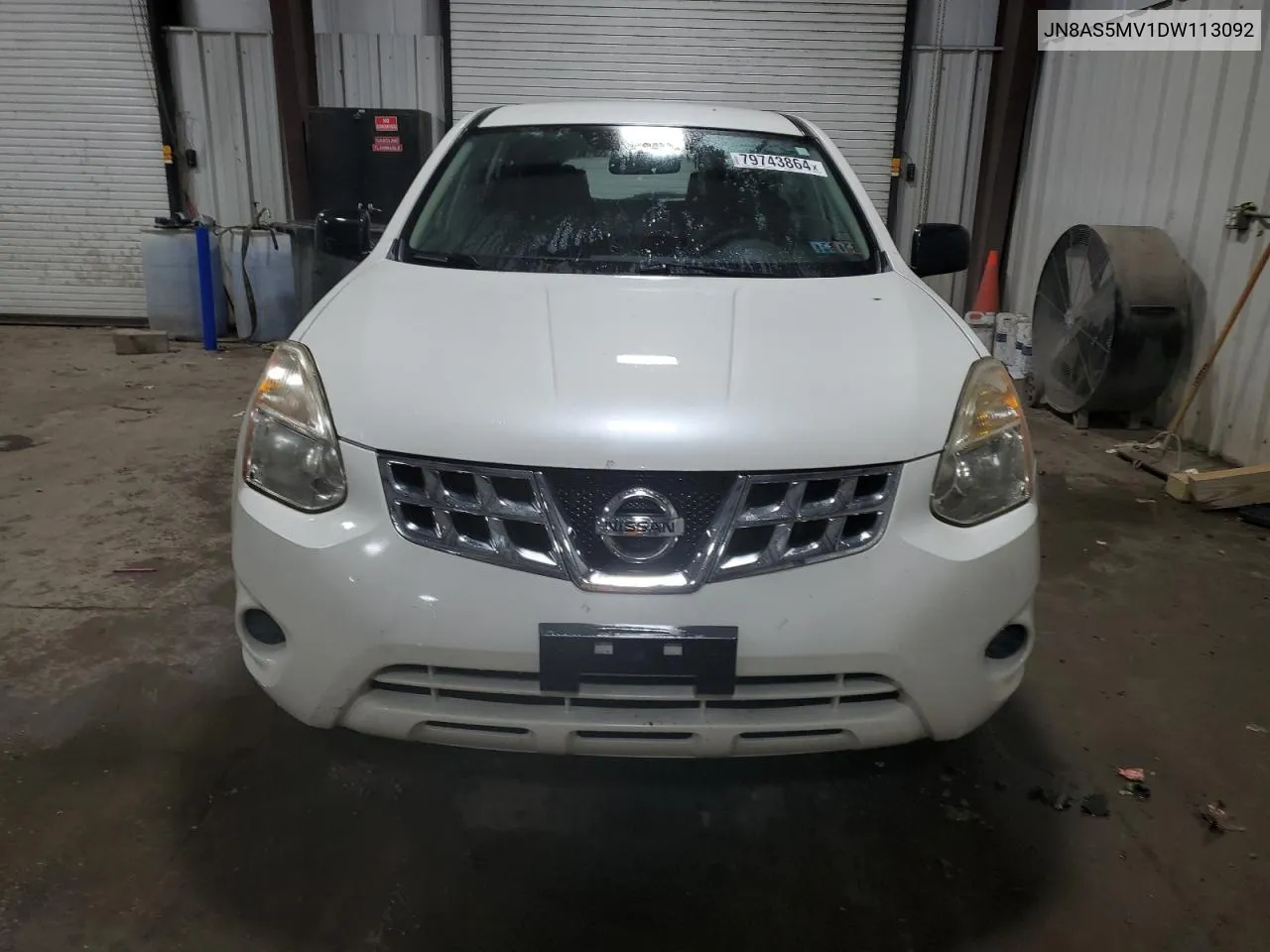 2013 Nissan Rogue S VIN: JN8AS5MV1DW113092 Lot: 79743864