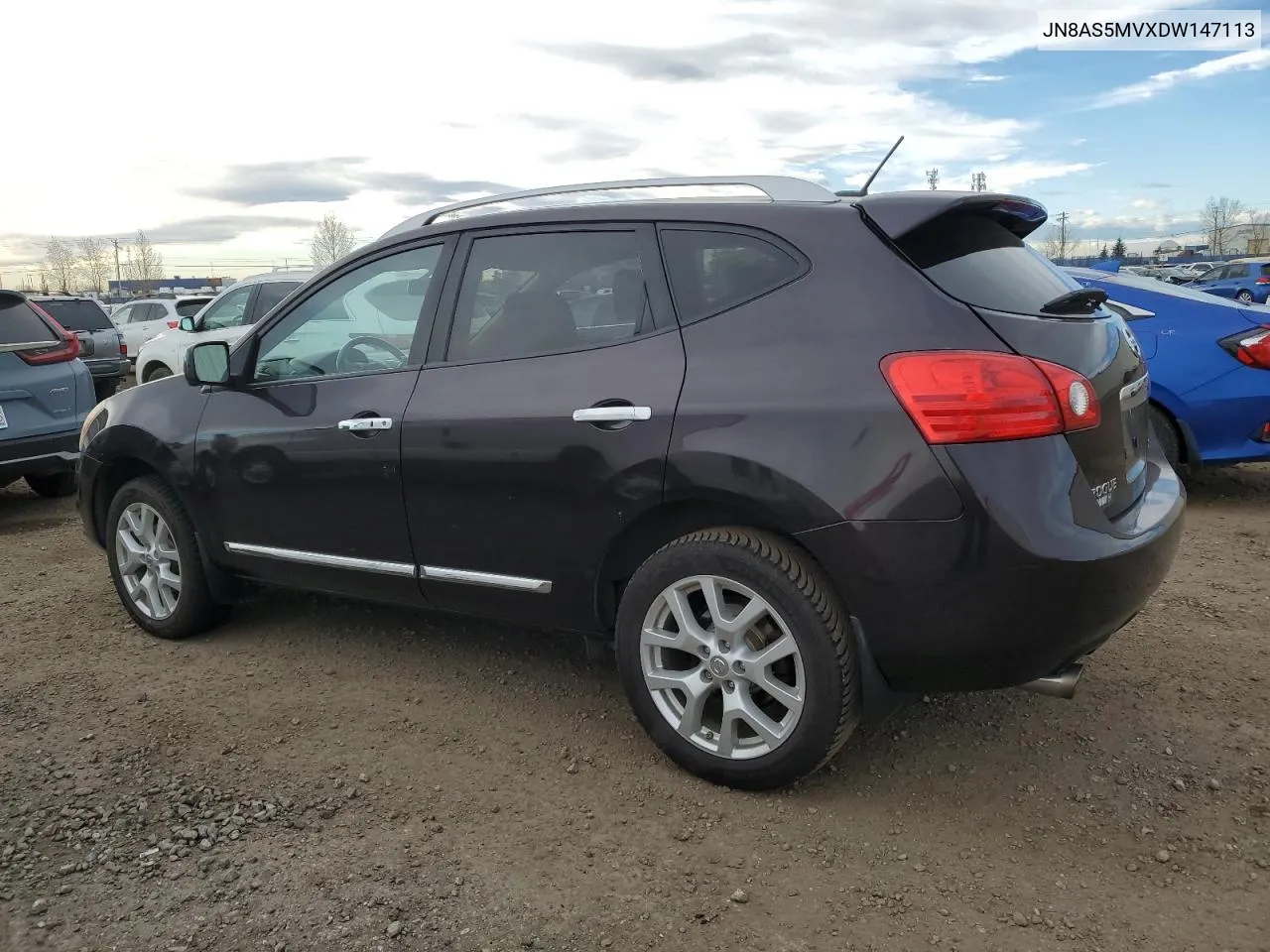 2013 Nissan Rogue S VIN: JN8AS5MVXDW147113 Lot: 79968014