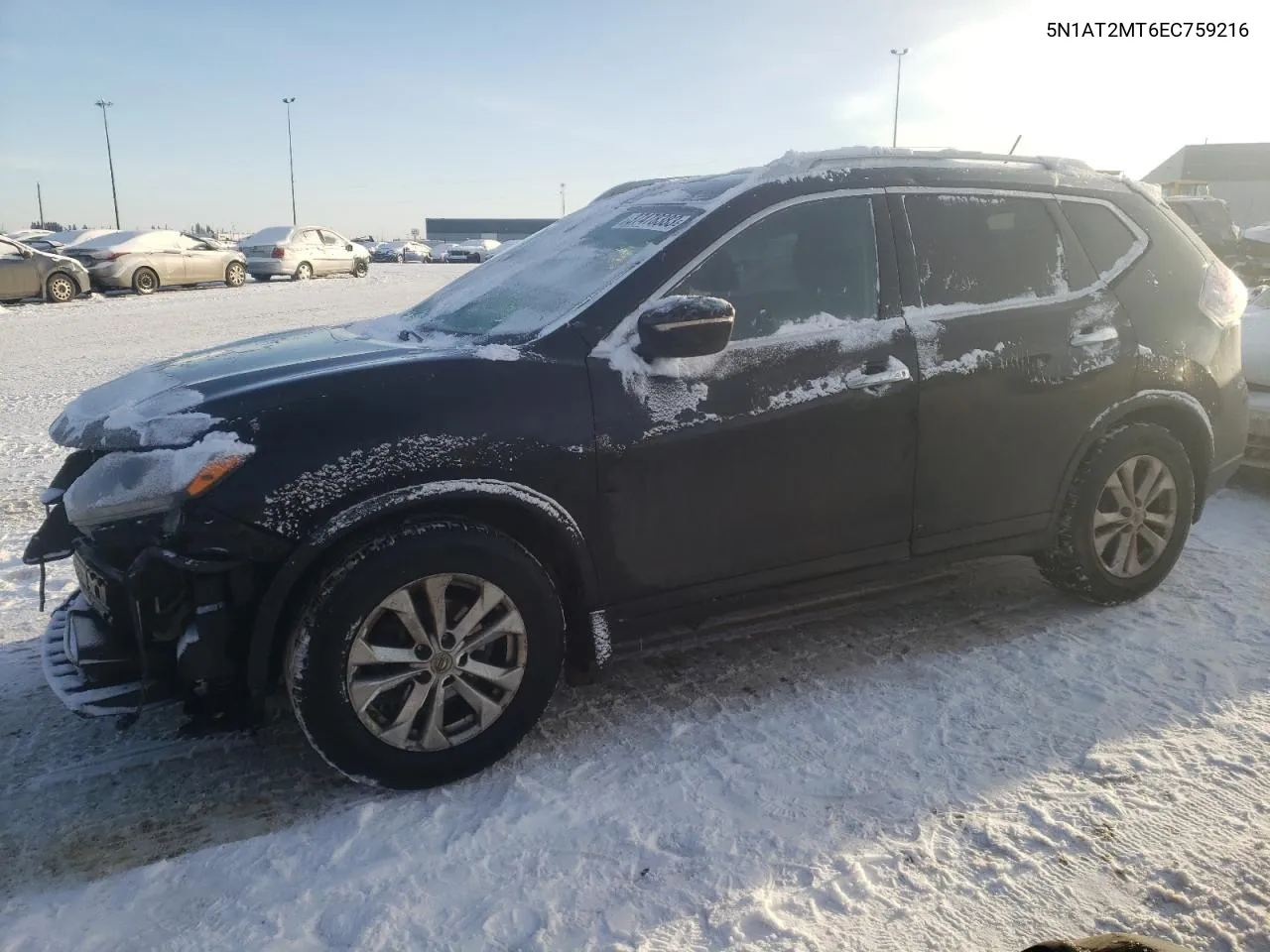 2014 Nissan Rogue S VIN: 5N1AT2MT6EC759216 Lot: 37478383