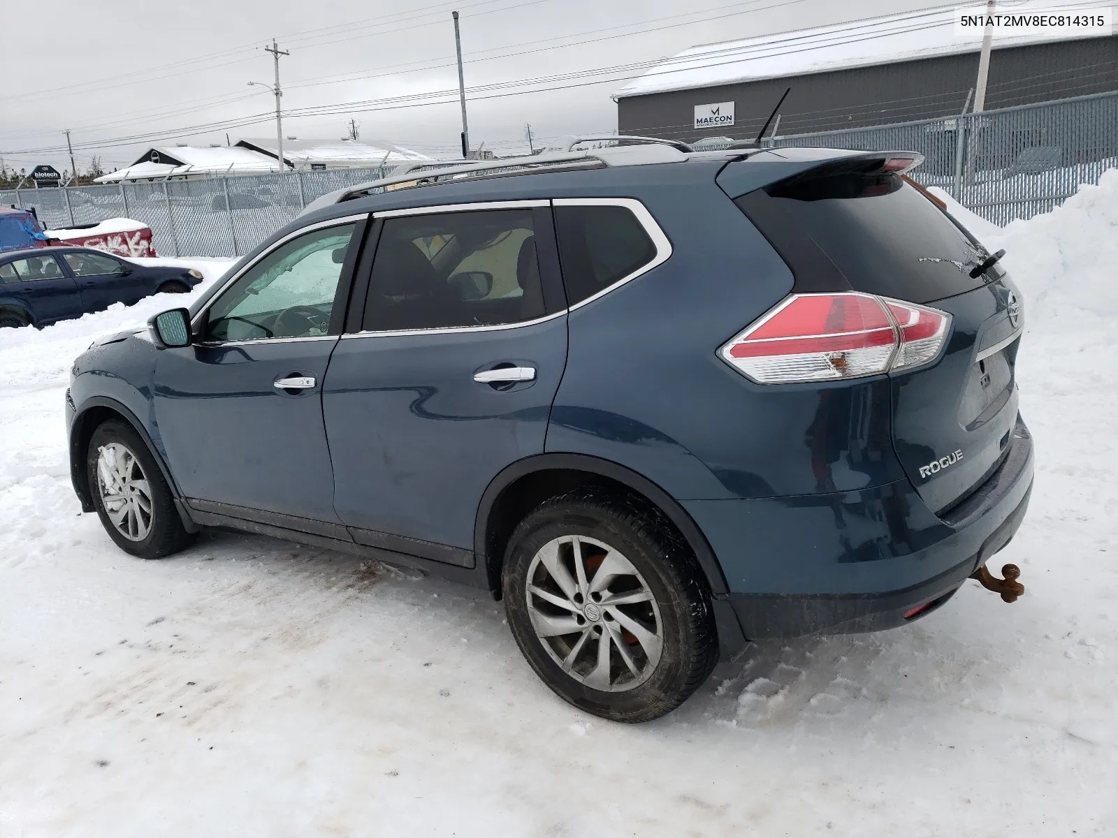 2014 Nissan Rogue S VIN: 5N1AT2MV8EC814315 Lot: 41393704