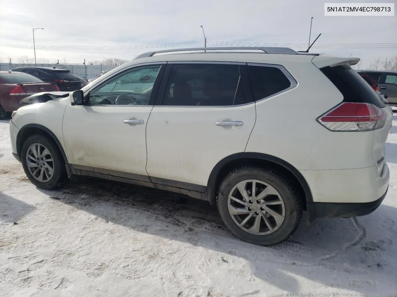 2014 Nissan Rogue S VIN: 5N1AT2MV4EC798713 Lot: 44421923