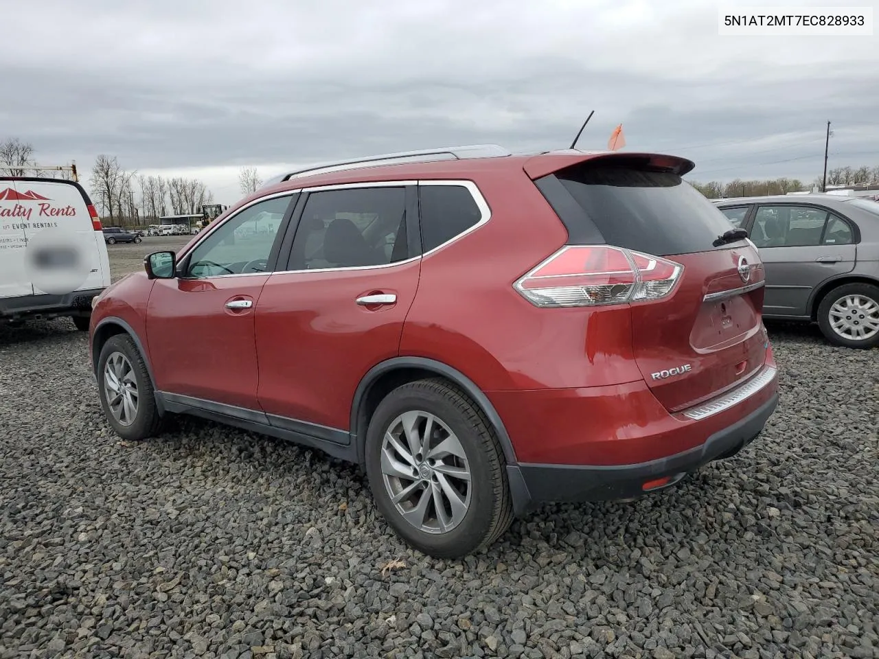 2014 Nissan Rogue S VIN: 5N1AT2MT7EC828933 Lot: 47378334