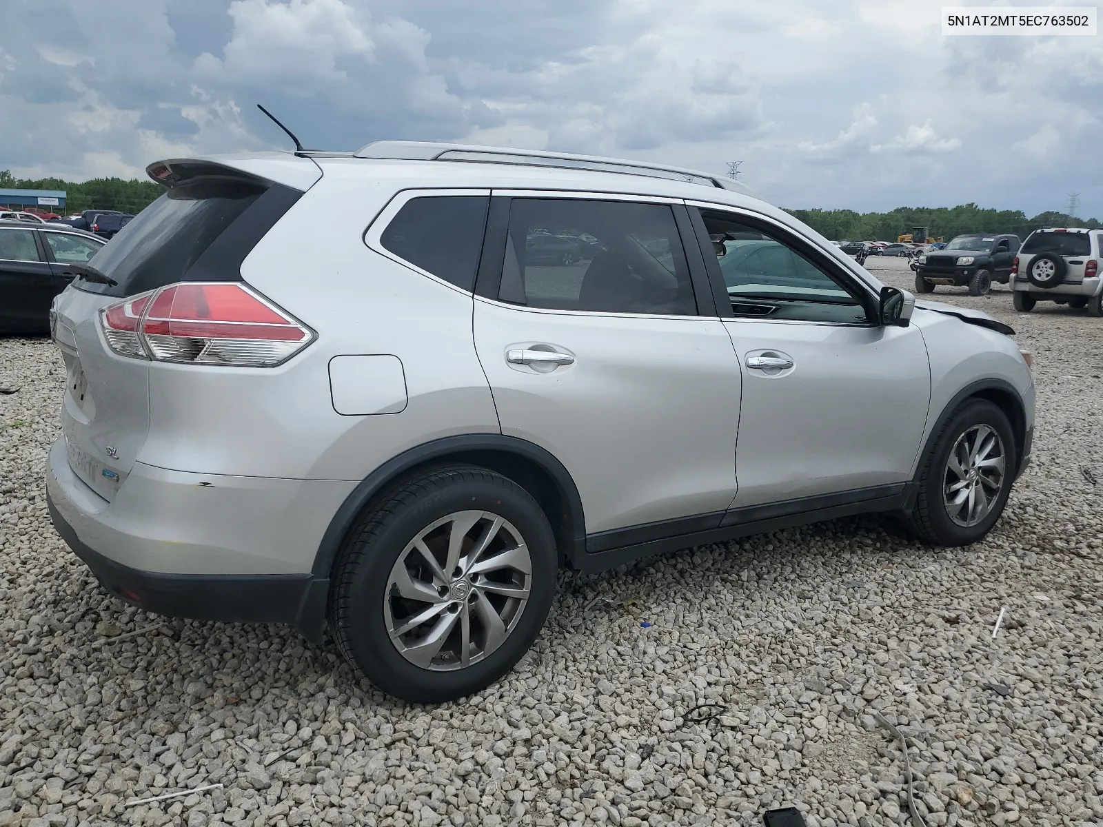 2014 Nissan Rogue S VIN: 5N1AT2MT5EC763502 Lot: 52865074