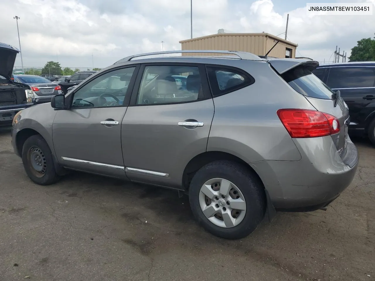 2014 Nissan Rogue Select S VIN: JN8AS5MT8EW103451 Lot: 56079254