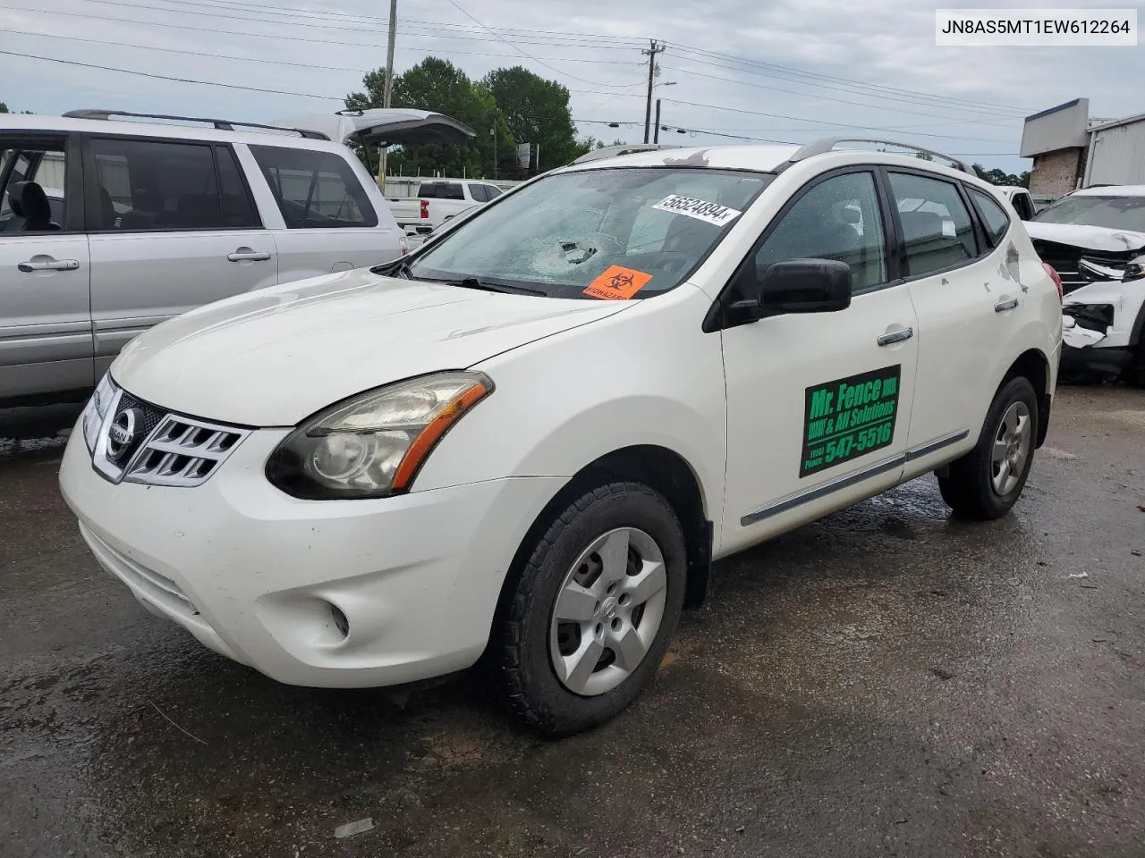 2014 Nissan Rogue Select S VIN: JN8AS5MT1EW612264 Lot: 56524894