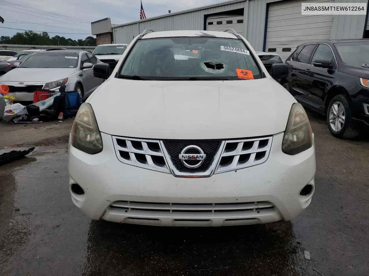 2014 Nissan Rogue Select S VIN: JN8AS5MT1EW612264 Lot: 56524894