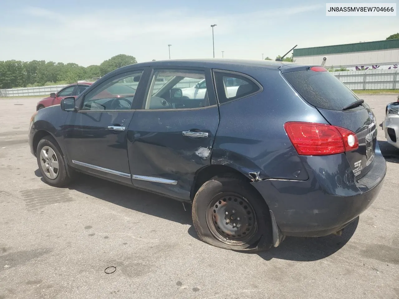 2014 Nissan Rogue Select S VIN: JN8AS5MV8EW704666 Lot: 56845224