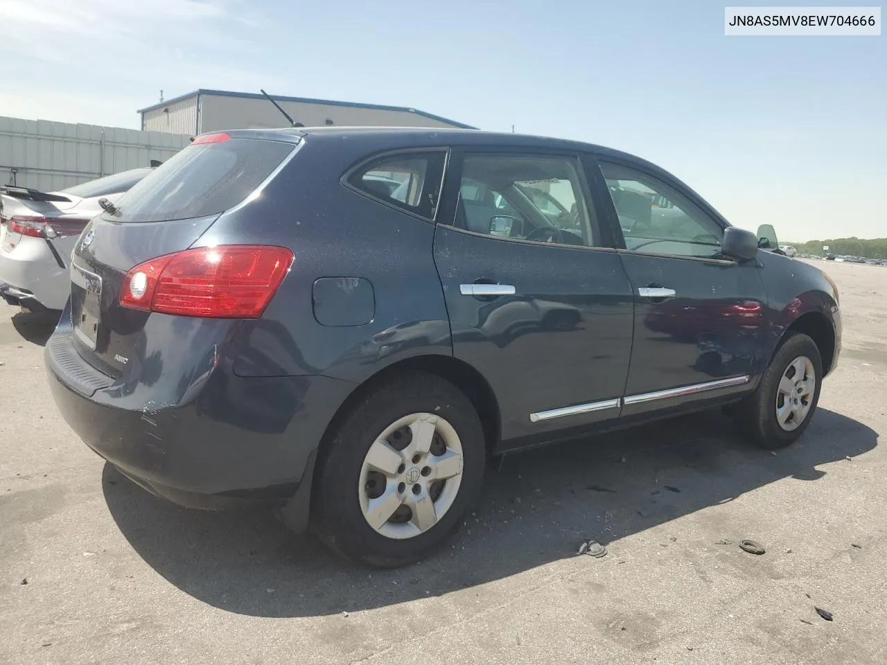 2014 Nissan Rogue Select S VIN: JN8AS5MV8EW704666 Lot: 56845224