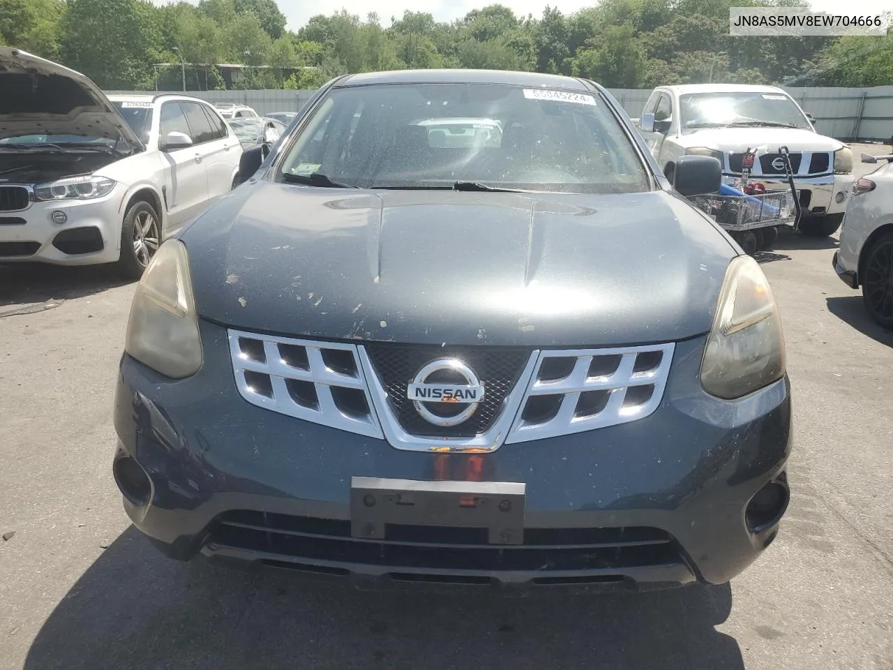 2014 Nissan Rogue Select S VIN: JN8AS5MV8EW704666 Lot: 56845224