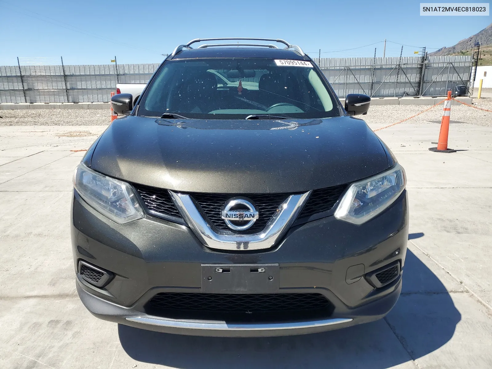 2014 Nissan Rogue S VIN: 5N1AT2MV4EC818023 Lot: 57095144