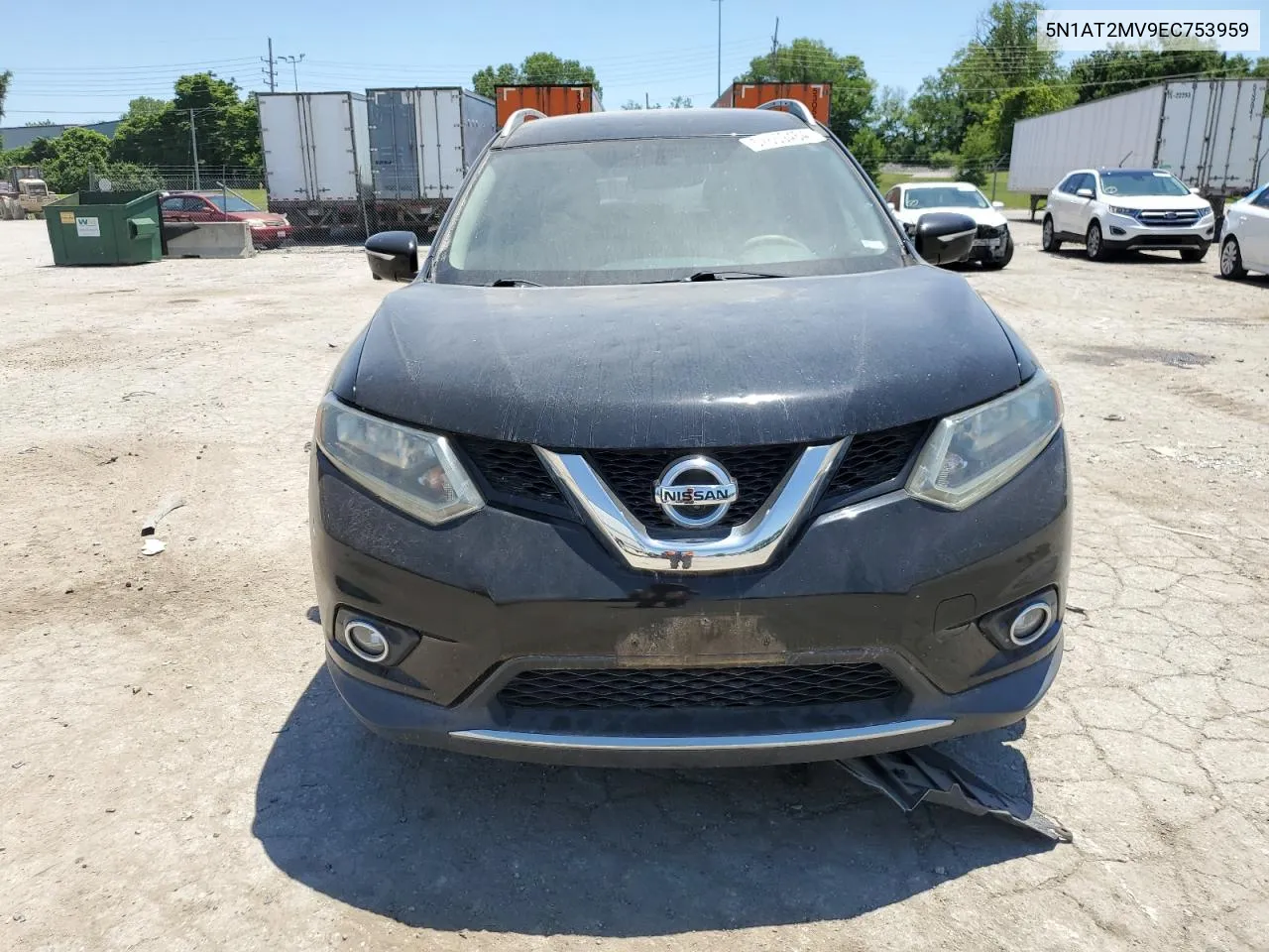 5N1AT2MV9EC753959 2014 Nissan Rogue S