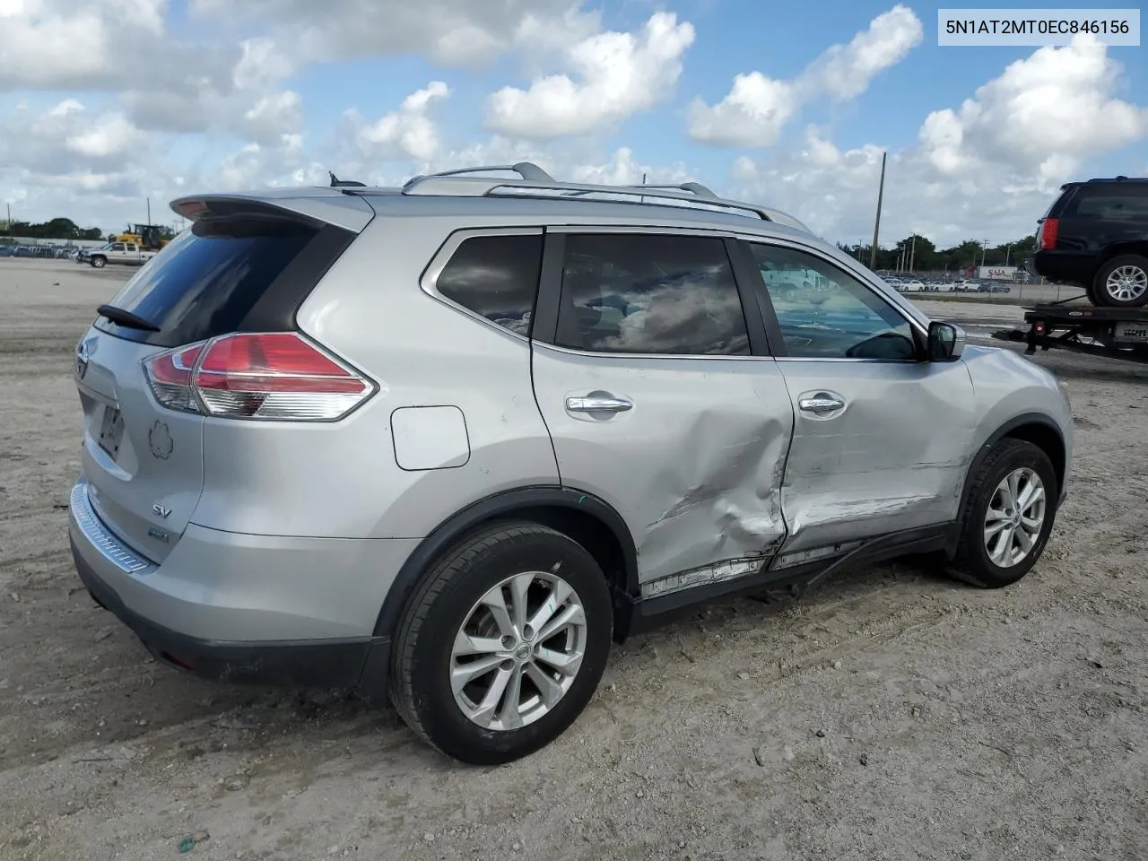 2014 Nissan Rogue S VIN: 5N1AT2MT0EC846156 Lot: 59954154