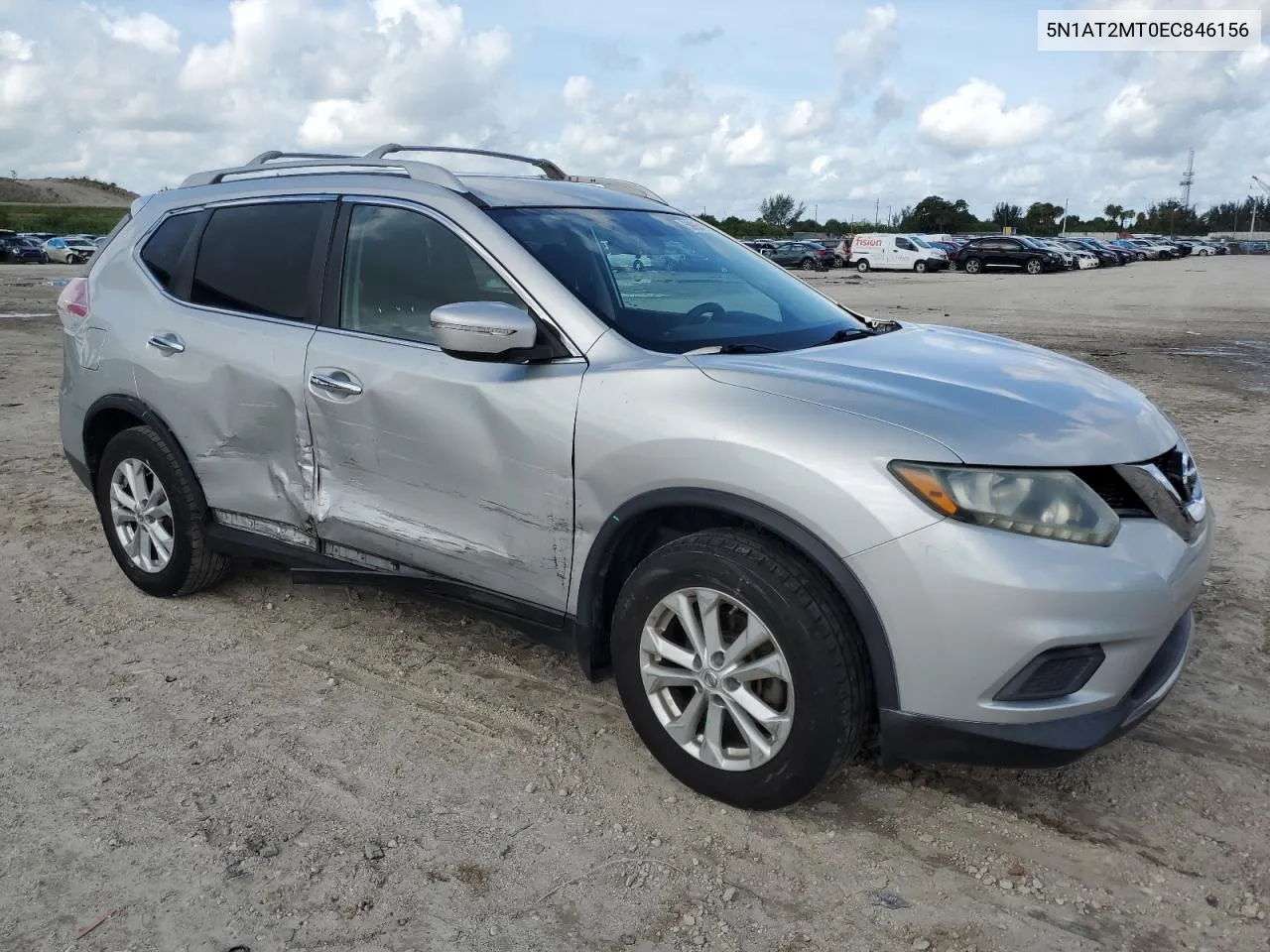 2014 Nissan Rogue S VIN: 5N1AT2MT0EC846156 Lot: 59954154