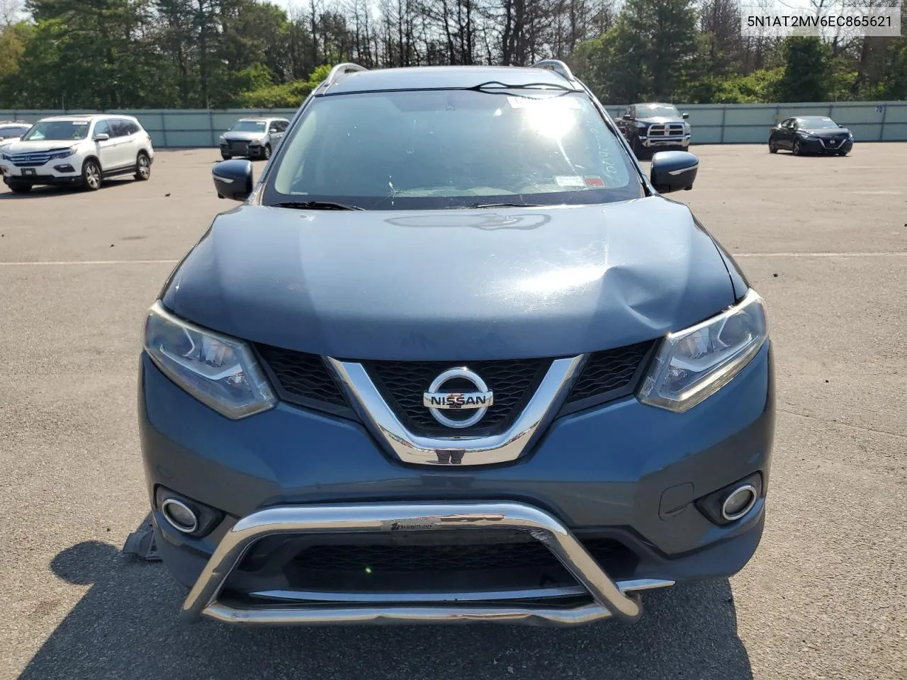 2014 Nissan Rogue S VIN: 5N1AT2MV6EC865621 Lot: 60095794