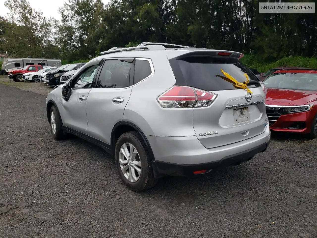 2014 Nissan Rogue S VIN: 5N1AT2MT4EC770926 Lot: 60139344