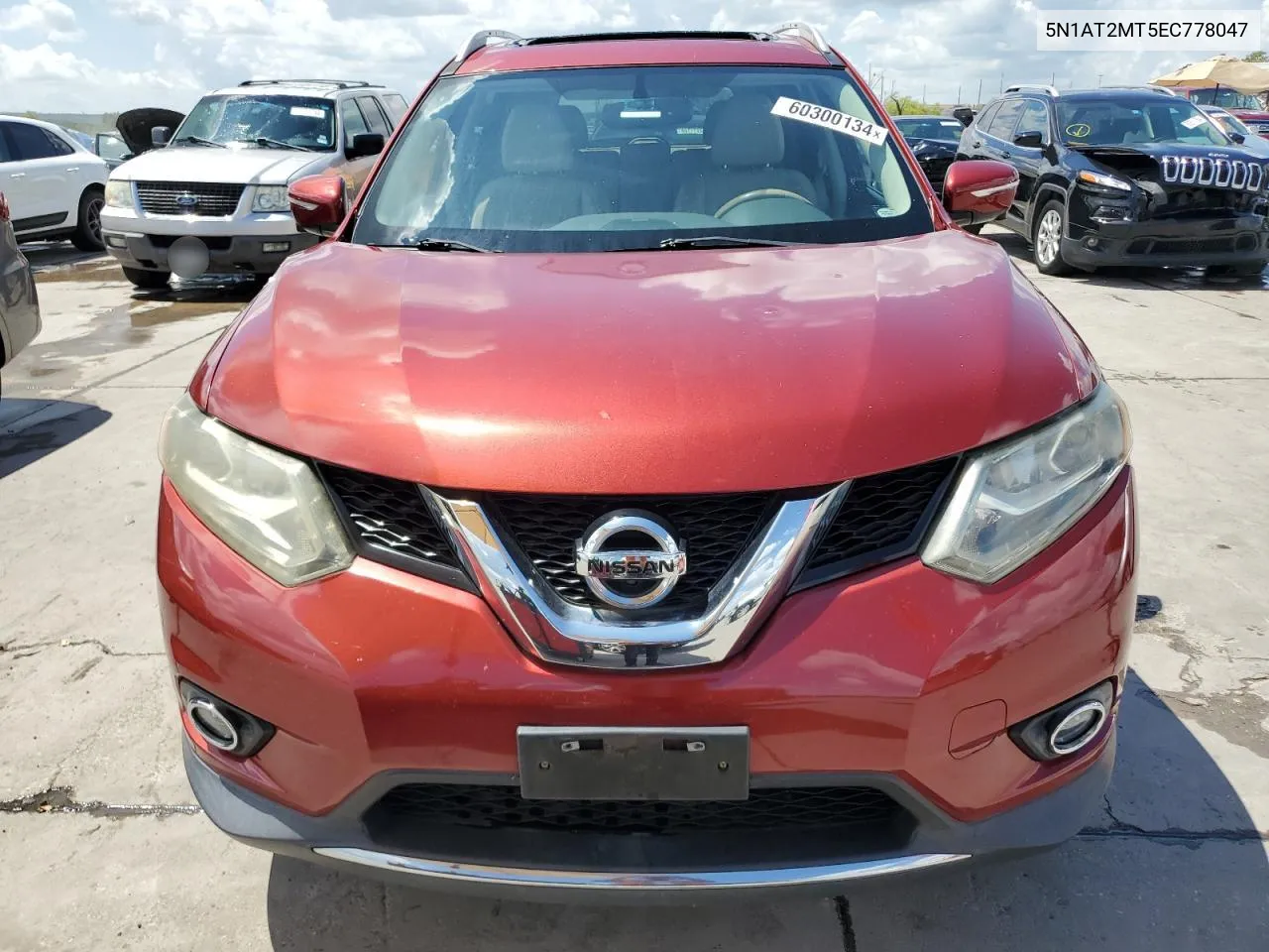 5N1AT2MT5EC778047 2014 Nissan Rogue S