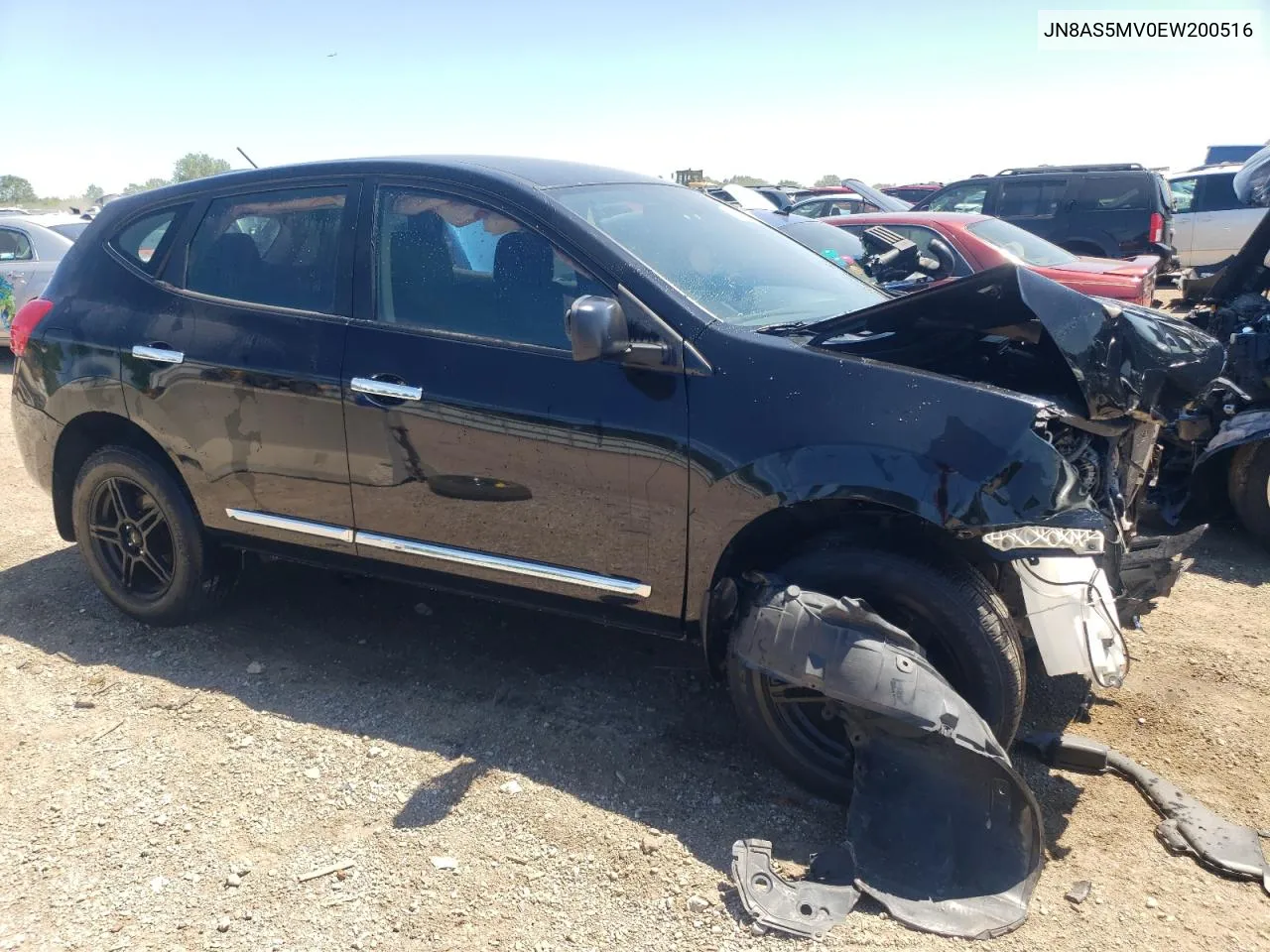 2014 Nissan Rogue Select S VIN: JN8AS5MV0EW200516 Lot: 60913574