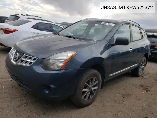 JN8AS5MTXEW622372 2014 Nissan Rogue Select S