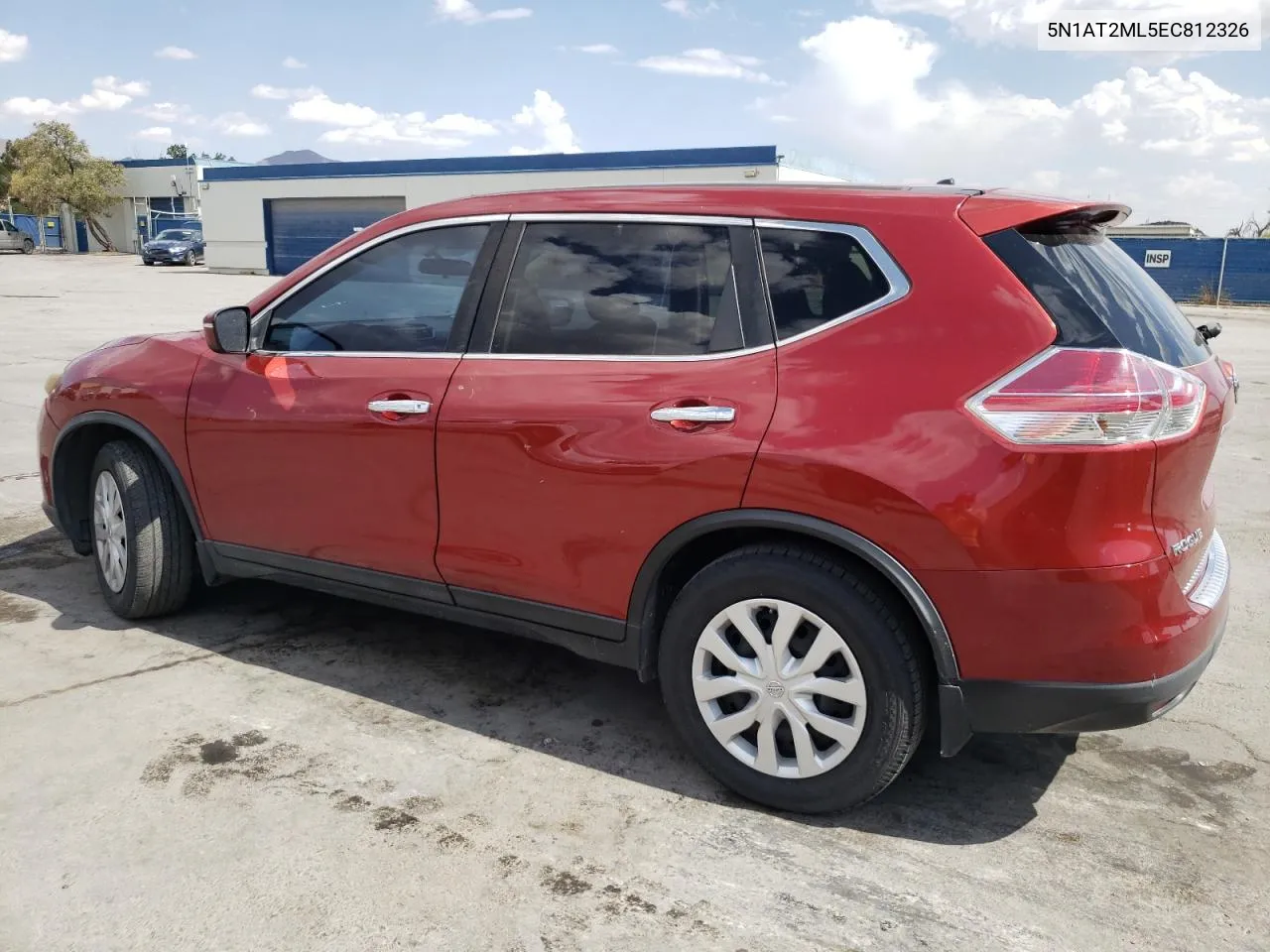 2014 Nissan Rogue S VIN: 5N1AT2ML5EC812326 Lot: 62923744