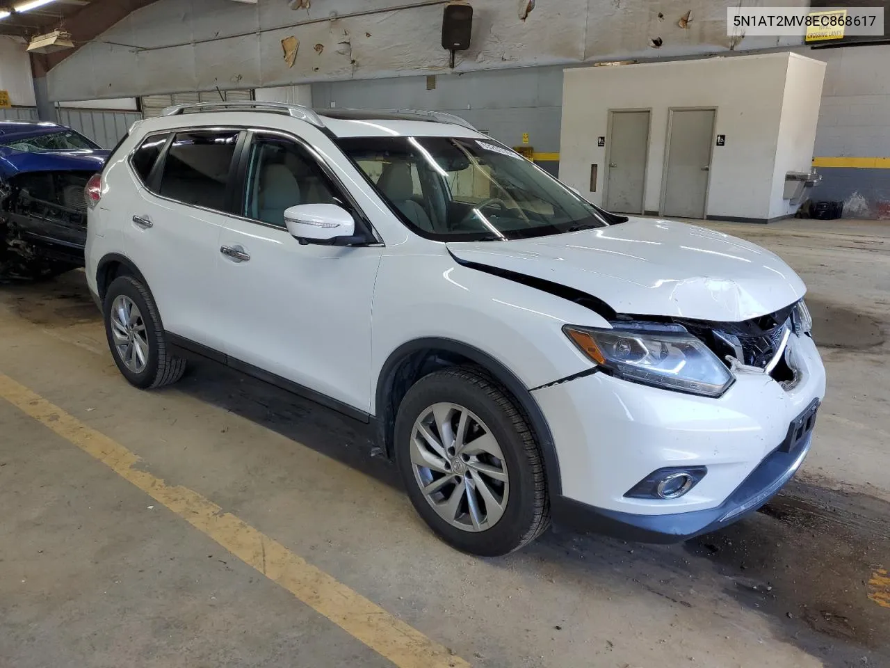 2014 Nissan Rogue S VIN: 5N1AT2MV8EC868617 Lot: 63203164