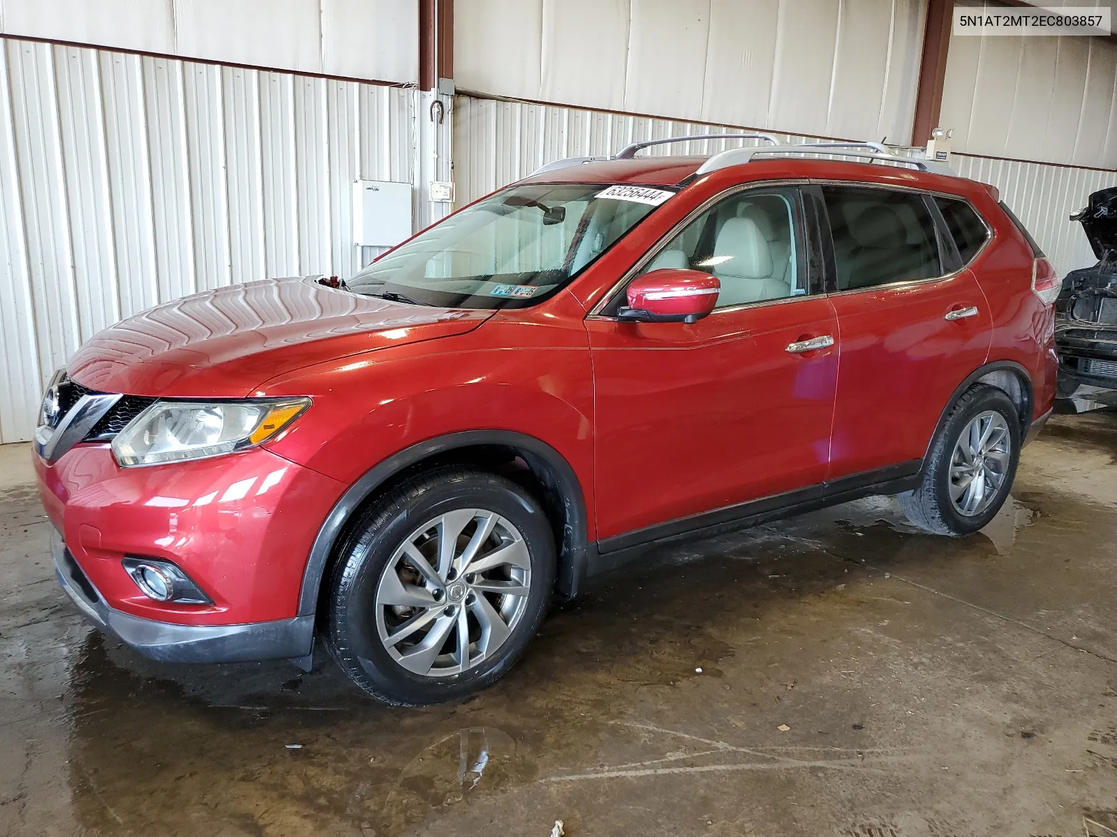 2014 Nissan Rogue S VIN: 5N1AT2MT2EC803857 Lot: 63256444