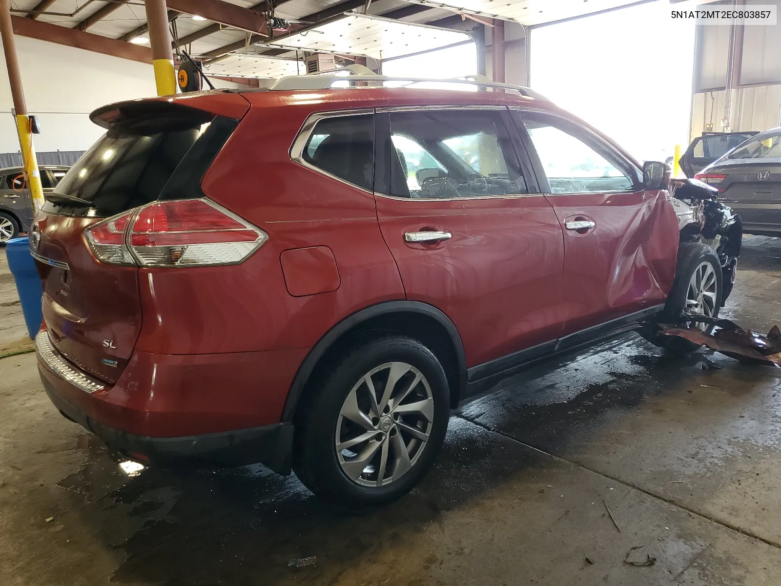 2014 Nissan Rogue S VIN: 5N1AT2MT2EC803857 Lot: 63256444