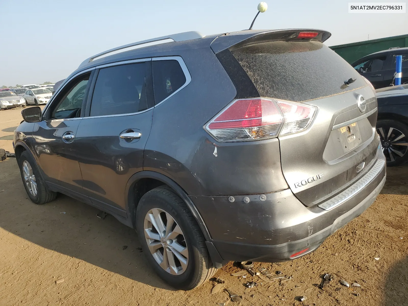 2014 Nissan Rogue S VIN: 5N1AT2MV2EC796331 Lot: 63333094