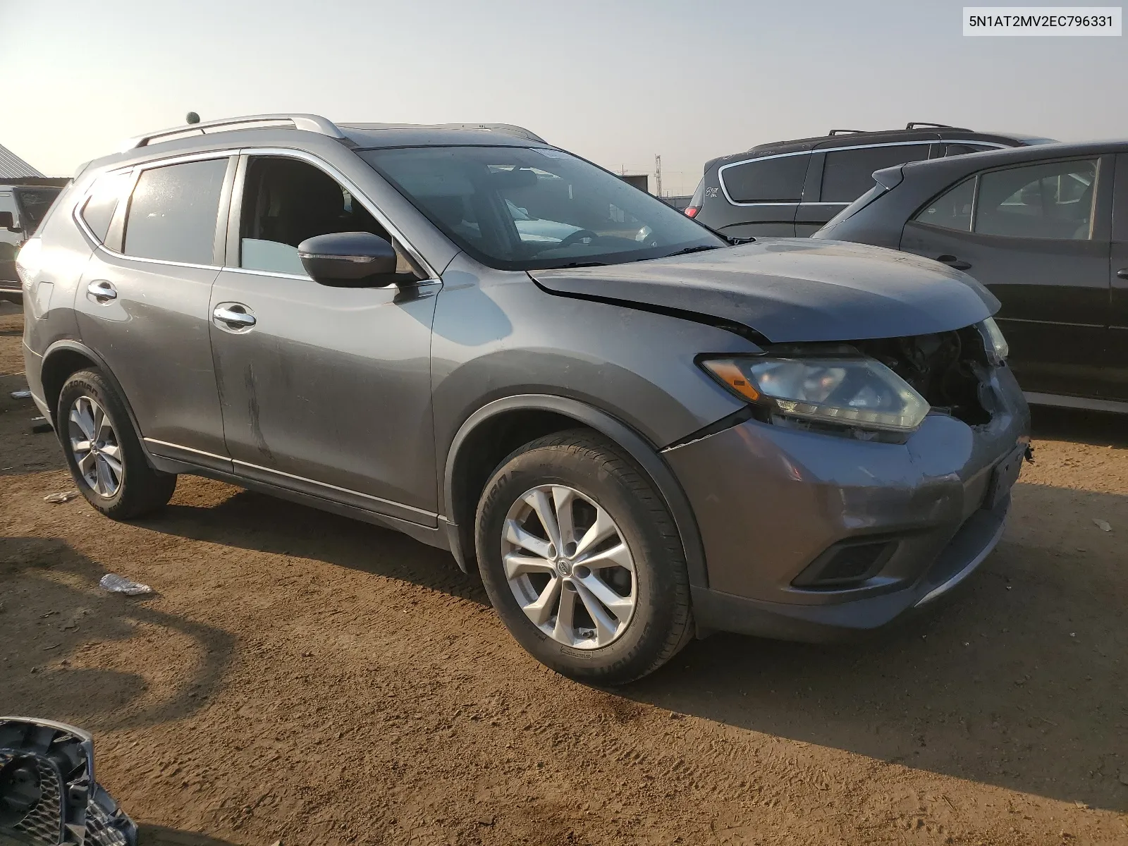 2014 Nissan Rogue S VIN: 5N1AT2MV2EC796331 Lot: 63333094