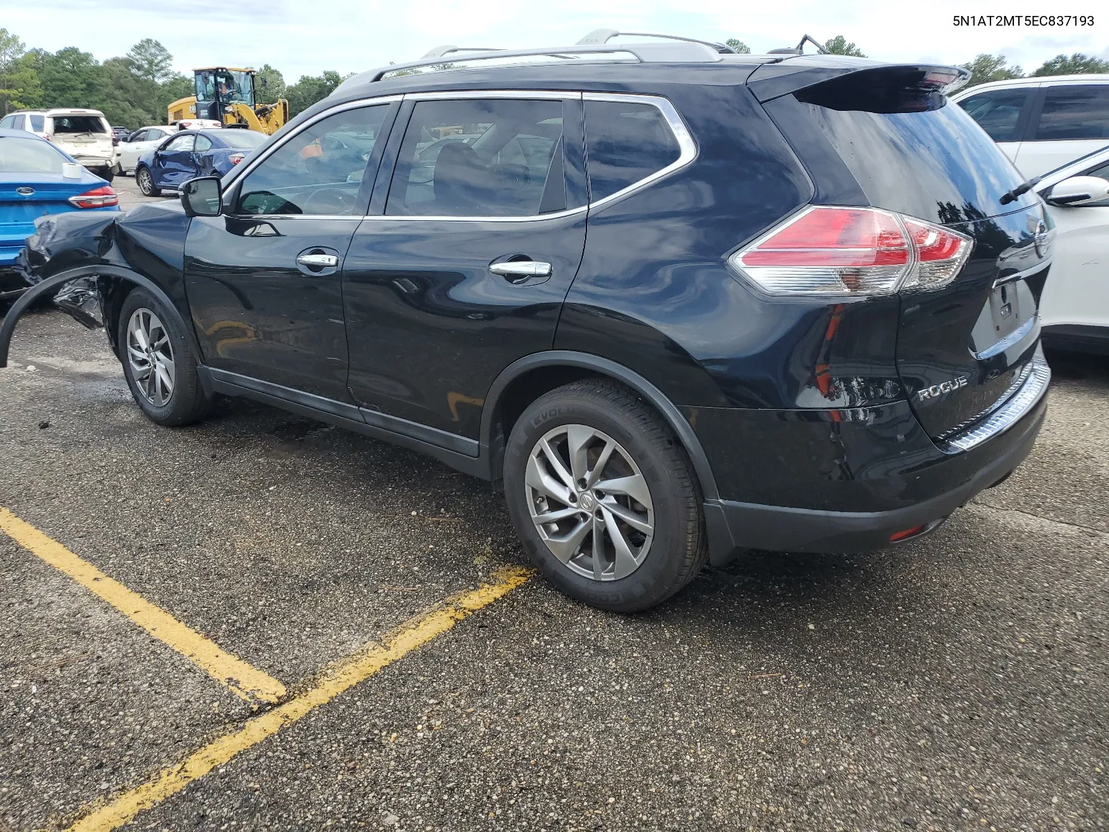 2014 Nissan Rogue S VIN: 5N1AT2MT5EC837193 Lot: 63486224