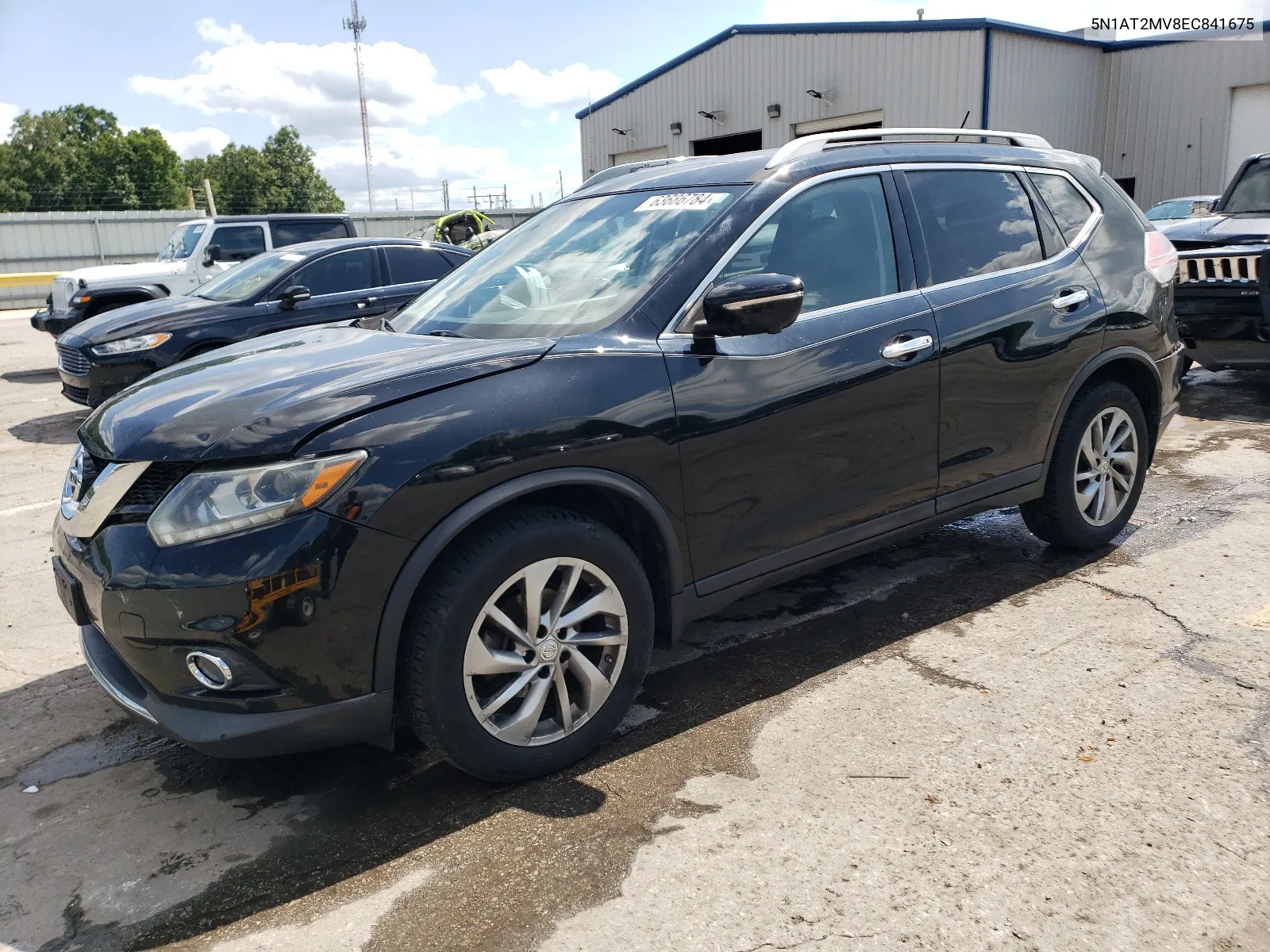 2014 Nissan Rogue S VIN: 5N1AT2MV8EC841675 Lot: 63686784