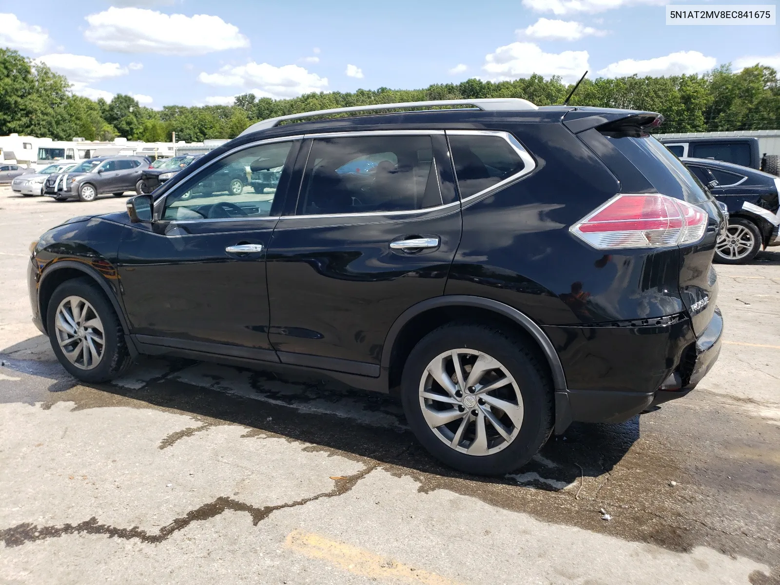 2014 Nissan Rogue S VIN: 5N1AT2MV8EC841675 Lot: 63686784