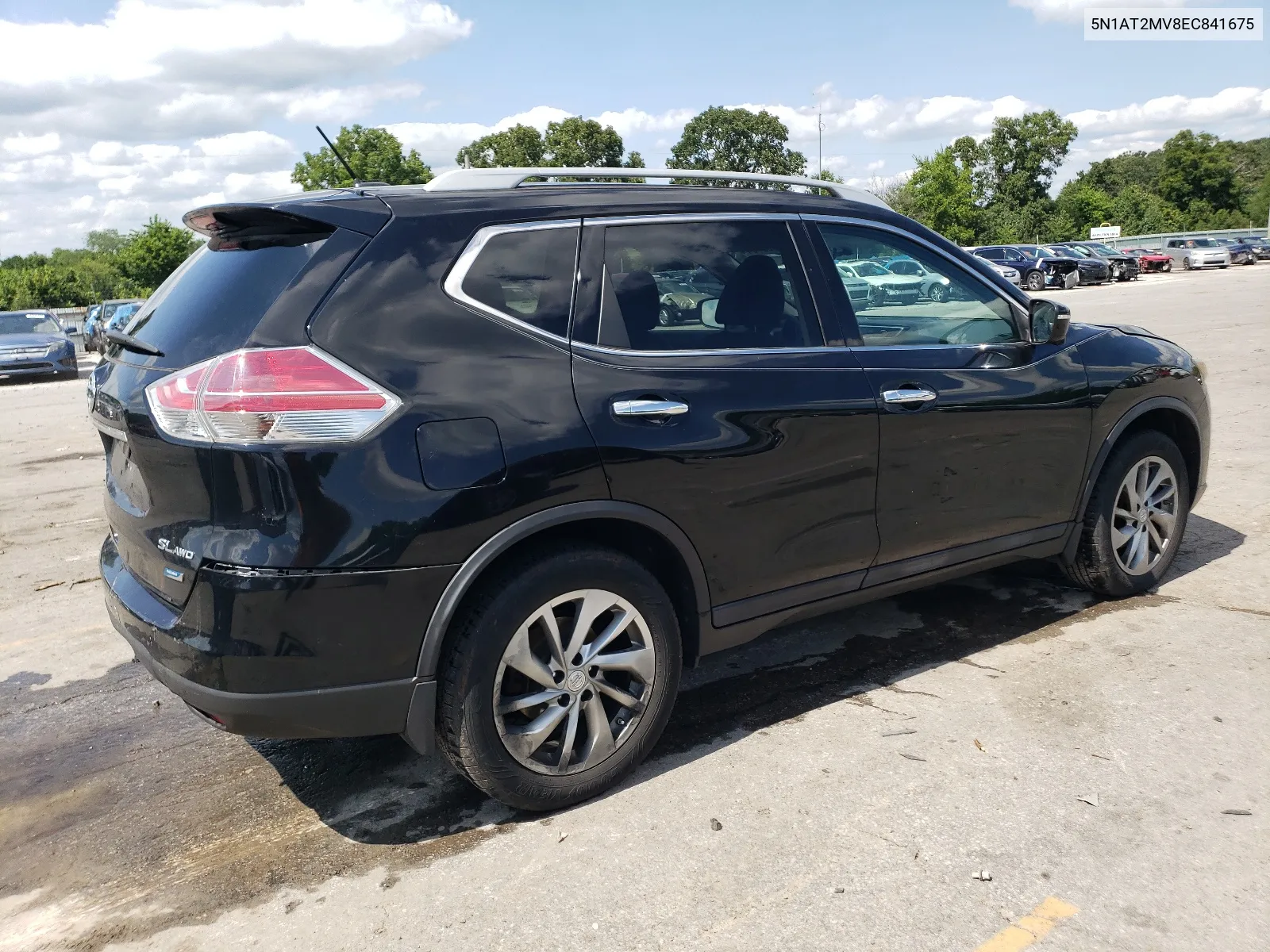 2014 Nissan Rogue S VIN: 5N1AT2MV8EC841675 Lot: 63686784