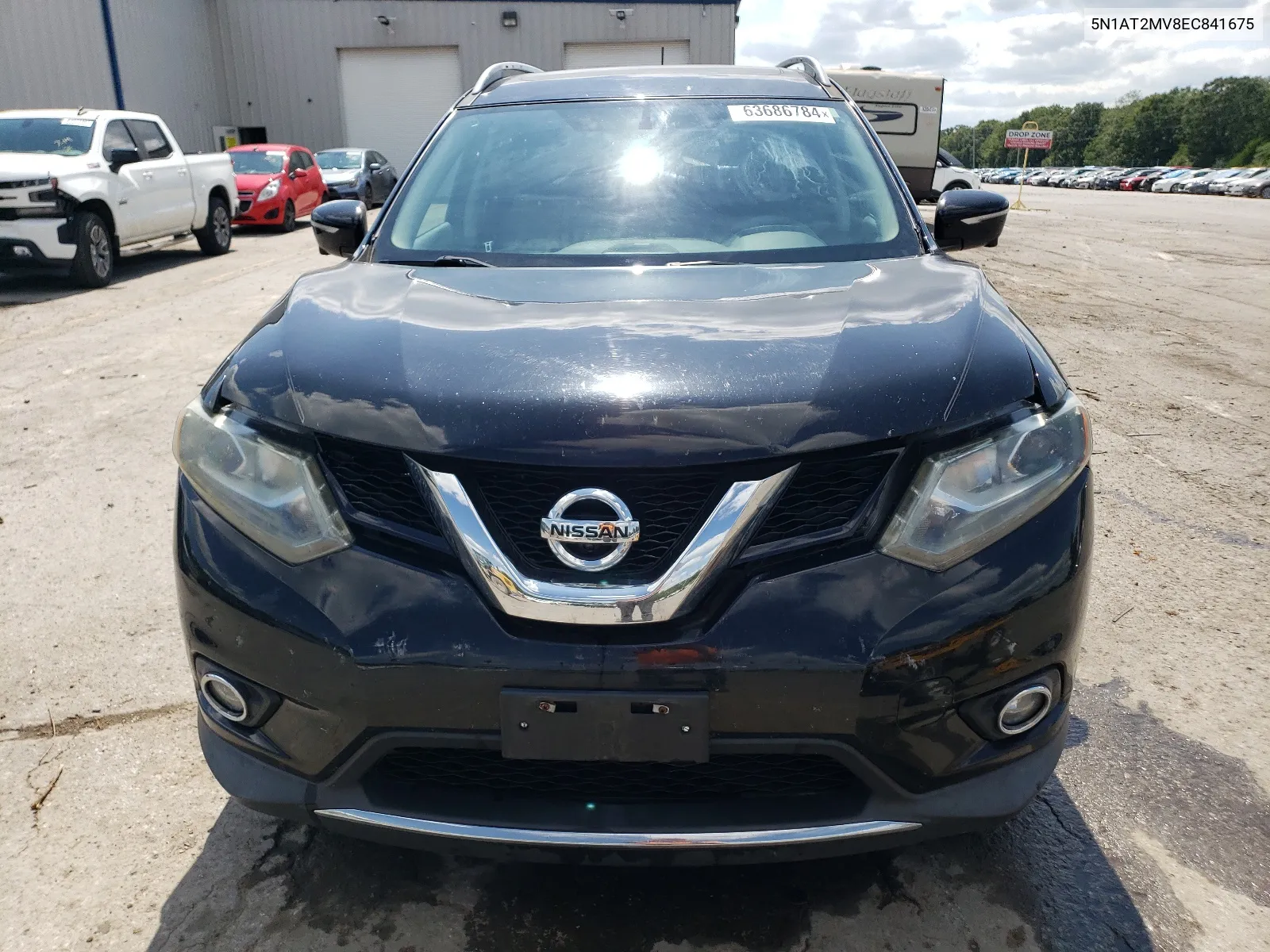 2014 Nissan Rogue S VIN: 5N1AT2MV8EC841675 Lot: 63686784