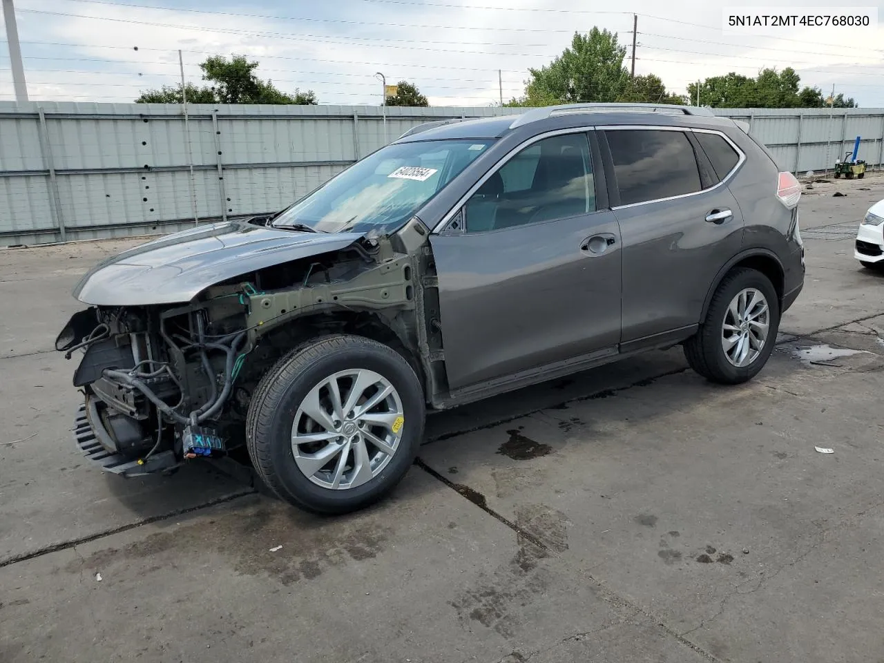 2014 Nissan Rogue S VIN: 5N1AT2MT4EC768030 Lot: 64028564