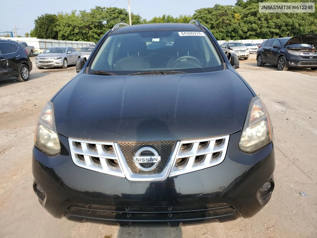 2014 Nissan Rogue Select S VIN: JN8AS5MT3EW612248 Lot: 64306974