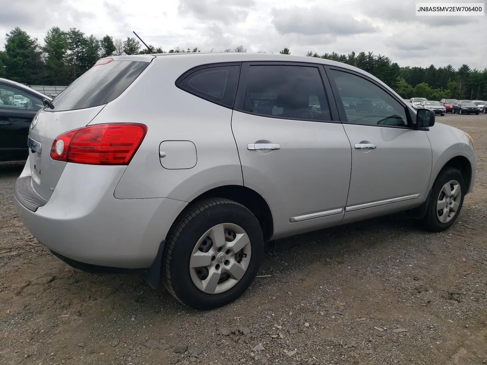 2014 Nissan Rogue Select S VIN: JN8AS5MV2EW706400 Lot: 64317964