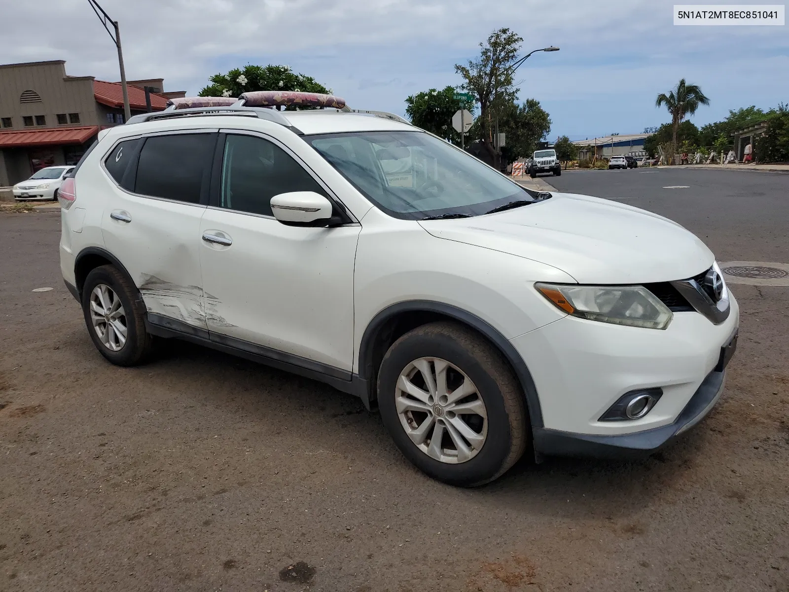 2014 Nissan Rogue S VIN: 5N1AT2MT8EC851041 Lot: 64476594