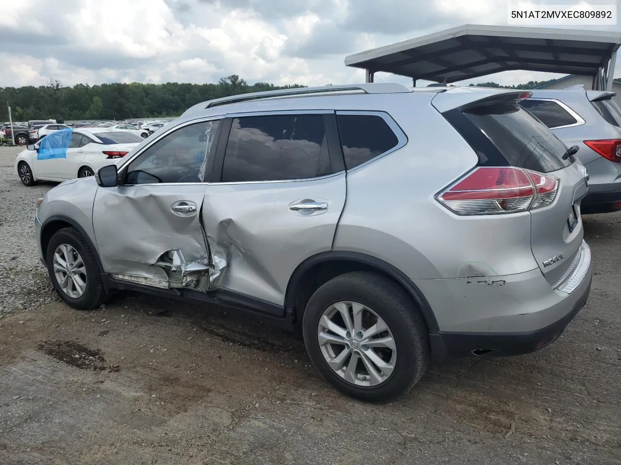 2014 Nissan Rogue S VIN: 5N1AT2MVXEC809892 Lot: 64479964