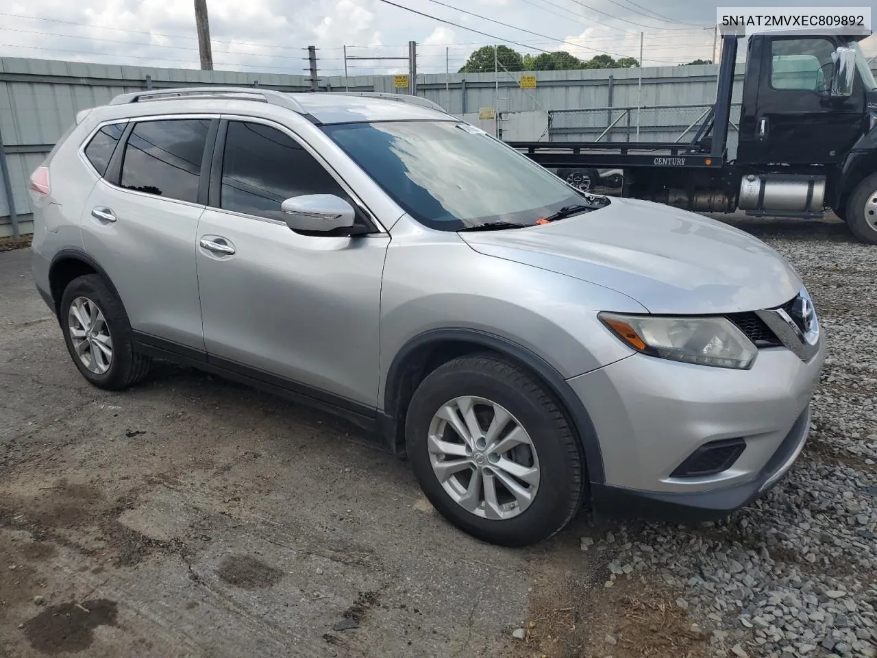 2014 Nissan Rogue S VIN: 5N1AT2MVXEC809892 Lot: 64479964