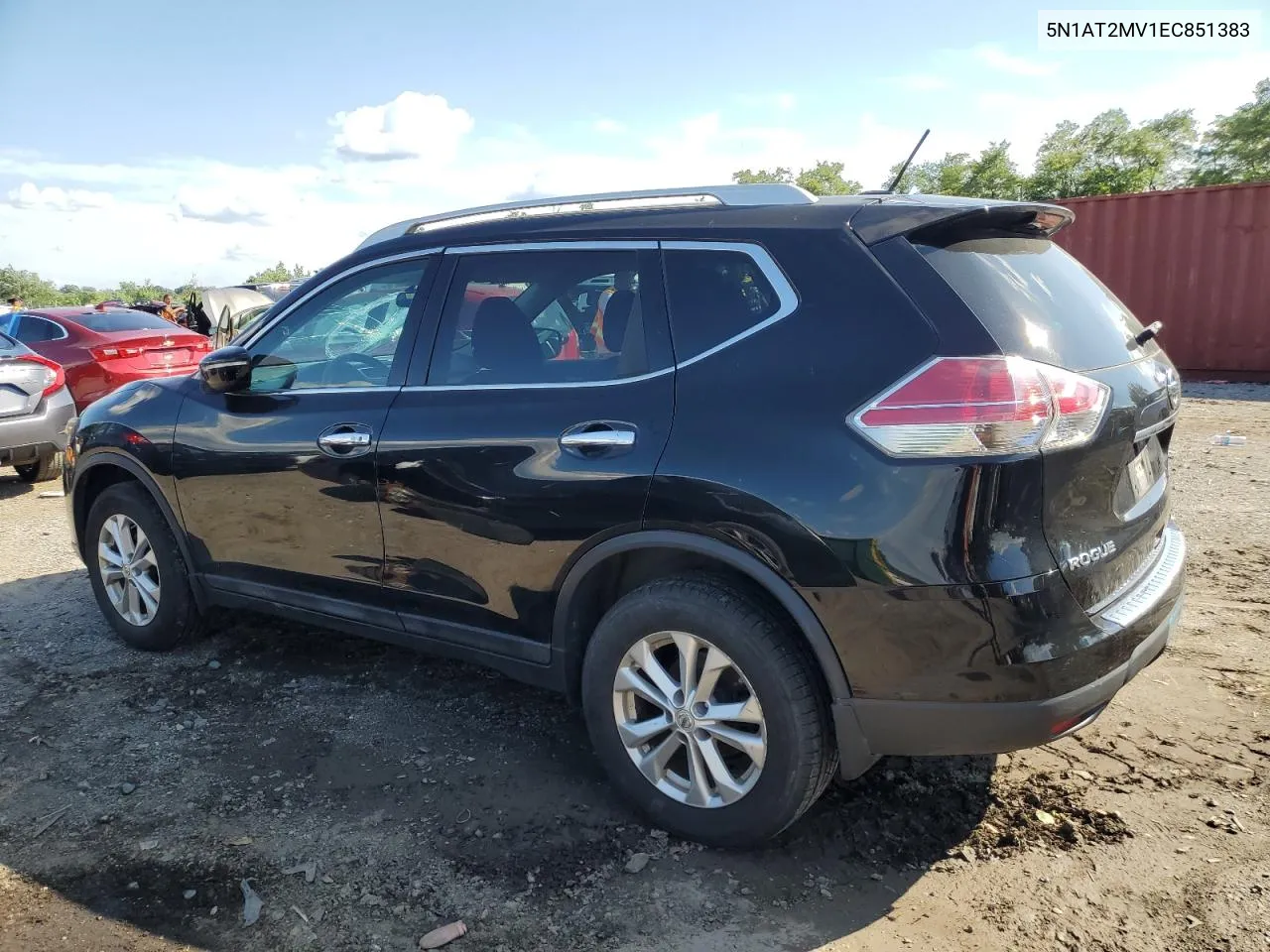 2014 Nissan Rogue S VIN: 5N1AT2MV1EC851383 Lot: 65005794